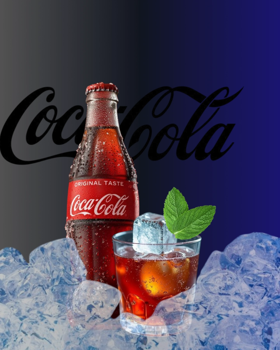coco cola poster design